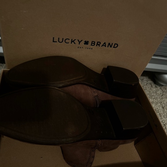 Never Worn! Lucky Brand Booties - Picture 3 of 5
